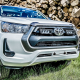 Lazer Lamps Toyota Hilux (2021+) Linear-6 or Triple-R 750 Grille Kit PN: GK-HILUX-04K